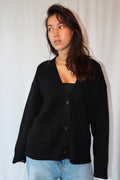 Zwarte Basic - Cardigan
