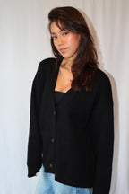 Zwarte Basic - Cardigan
