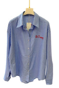 Blauwe Gestreepte St Tropez - Blouse