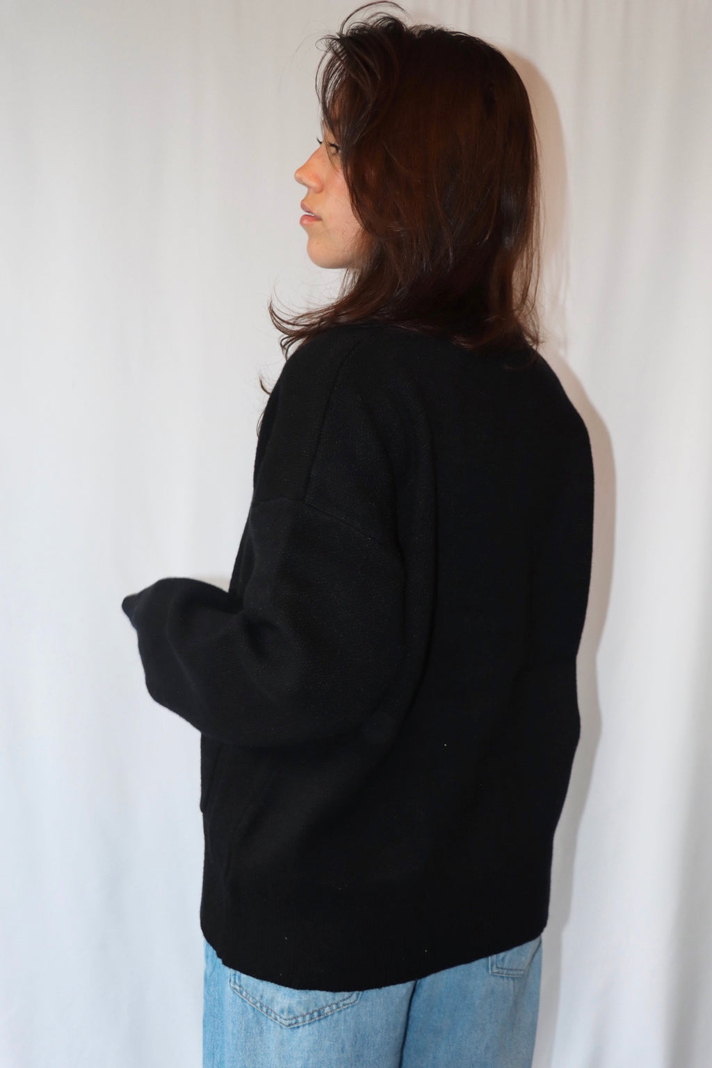 Zwarte Basic - Cardigan