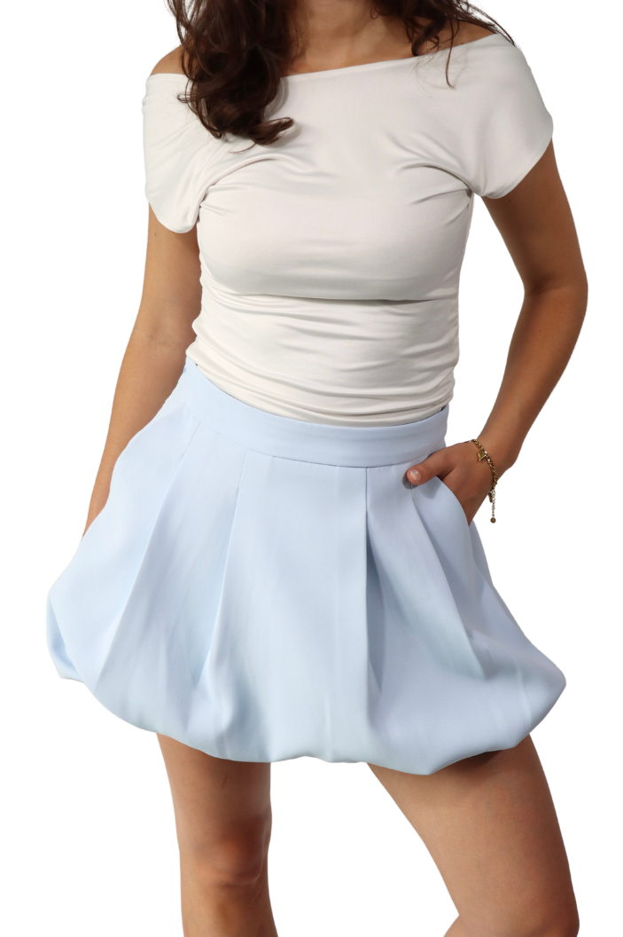 Lichtblauwe Ballon - Rok