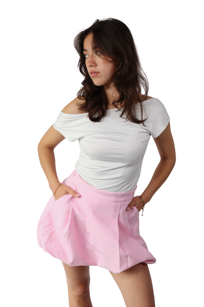 Lichtroze Ballon - Rok